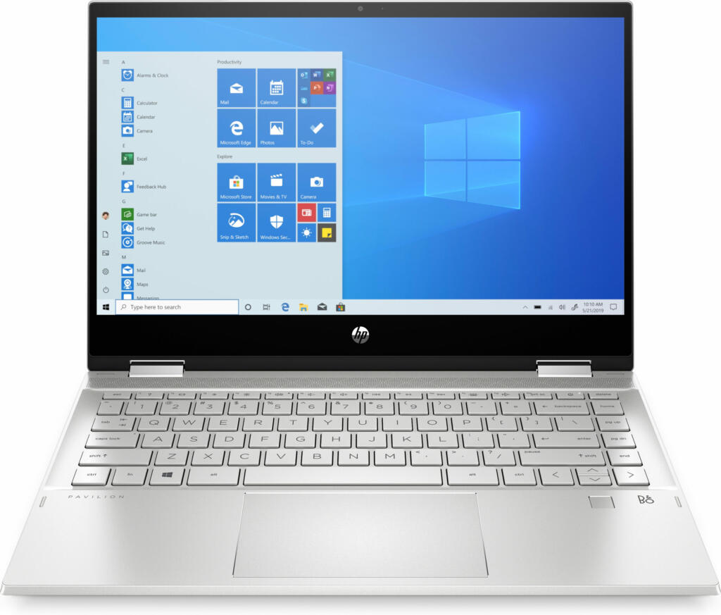 33Z39UA#ABA - ₪3,277 - HP Pavilion x360 14-DW1010 CONVERTIBLE 2-IN-1 Core™ i5-1135G7 2.4GHz 256GB SSD 8GB 14&quot; (1920x1080) TOUCHSCREEN IPS BT WIN10 Webcam SILVER