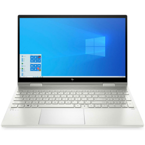 HP ENVY x360 15-ED1055 2-IN-1 CONVERTIBLE Core™ i5-1135G7 512GB SSD 8GB 15.6" (1920x1080) TOUCHSCREEN IPS NATURAL SILVER Backlit Keyboard FP Reader