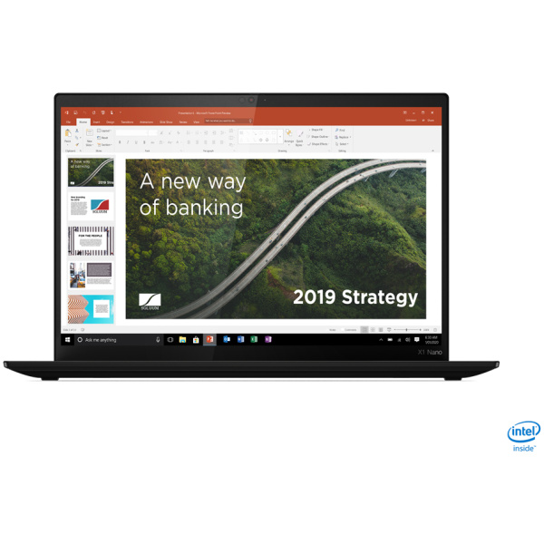 Lenovo ThinkPad X1 Nano Core™ i5-1130G7 256GB SSD 8GB 13" 2K (2160x1350) IPS WIN10 Pro IR Webcam BLACK Backlit Keyboard FP Reader