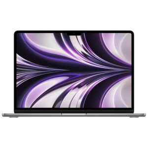 Apple MacBook Air 2022 M2 Chip 8-core 256GB SSD 8GB 13.6" (2560x1664) Liquid Retina Display MacOS Monterey 12 SPACE GREY Backlit Keyboard