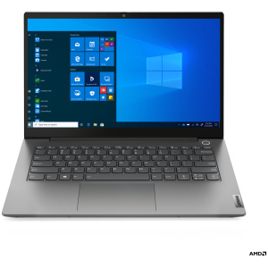 Lenovo ThinkBook 14 G2 ARE Ryzen™ 5 4500U 512GB SSD 8GB 14" (1920x1080) TOUCHSCREEN IPS WIN10 Pro MINERAL GREY Backlit Keyboard FP Reader