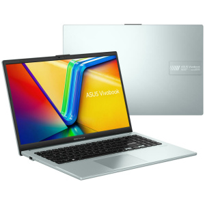 Asus VivoBook E1504GA-WS34 Core™ i3-N305 256GB SSD 8GB 15.6" (1920x1080) WIN11 S GREEN GRAY Backlit Keyboard FP Reader