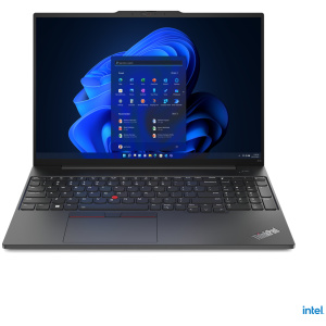 Lenovo ThinkPad E16 Core™ i5-1335U 256GB SSD 16GB 16" WUXGA (1920x1200) IPS WIN11 Pro GRAPHITE BLACK Backlit Keyboard FP Reader