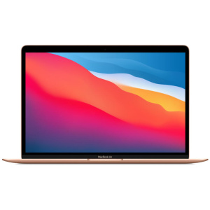 Apple MacBook Air 2020 Model Apple M1 Chip 8-core 256GB SSD 8GB 13.3" (2560x1600) Retina Display MacOS Big Sur 11.0 GOLD Backlit Keyboard