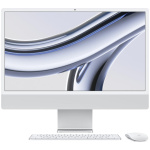 Apple iMac ALL-IN-ONE M3 8-core CPU 8-core GPU 256GB SSD 8GB 24" (4480x2520) 4.5K RETINA MacOS SILVER Keyboard Mouse