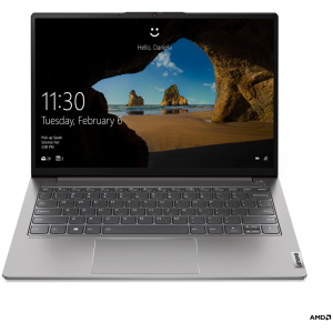 Lenovo ThinkBook 13s G2 ARE Ryzen™ 7 4800U 512GB SSD 16GB 13.3" WQXGA (2560x1600) IPS WIN10 Pro MINERAL GREY Backlit Keyboard FP Reader