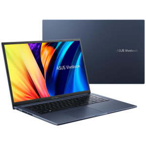 Asus VivoBook 17X K1703ZA-WH34 Core™ i3-1220P 512GB SSD 8GB 17.3" (1920x1080) WIN11 QUIET BLUE FP Reader