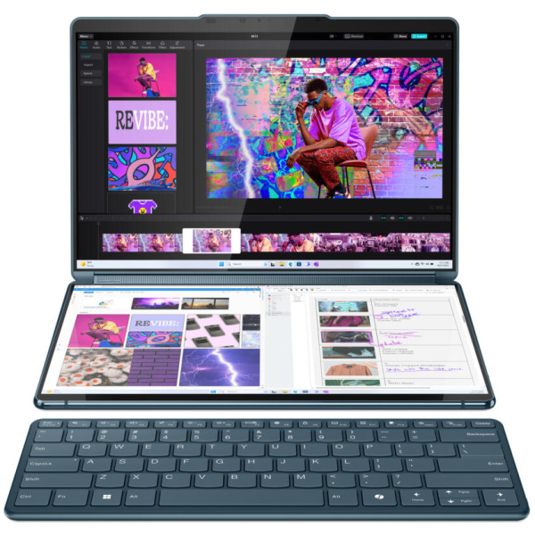 Lenovo YOGA BOOK 9i 13IMU9 2-IN-1 Core™ Ultra 7 155U 1TB SSD 16GB 13.3" (2880x1800) OLED TOUCHSCREEN WIN 11 TIDAL TEAL