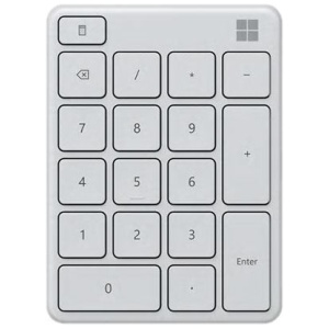 מקלדת מספרים אלחוטי Microsoft MS Number Pad White Bluetooth