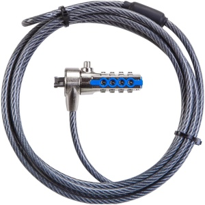 מנעול קומבינציה עם כבל לנעילת מחשב Targus DEFCON T-Lock