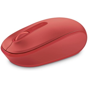 עכבר אלחוטי Microsoft Wireless Mouse 1850 - אדום
