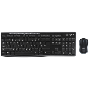 סט מקלדת ועכבר אלחוטיים Logitech MK270