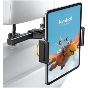 מתקן תלייה למשענת ראש ברכב Lamicall Headrest Mount P3 - שחו