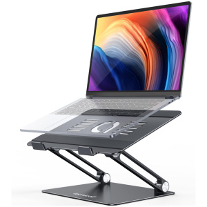 מעמד למחשב נייד Lamicall Laptop Stand LN09 - שחור