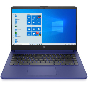 HP 14-DQ0010 Celeron® N4120 64GB eMMC 4GB 14" (1366x768) WIN11 INDIGO BLUE