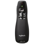 שלט מצגות אלחוטי + סמן לייזר Logitech R400 Wireless Presenter Remote Control