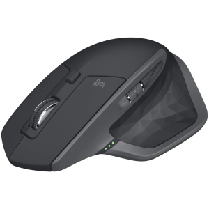 עכבר אלחוטי Logitech MX Master 2S Bluetooth Mouse Graphite - צבע אפור, חיבור בלוטות