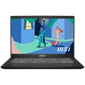 MSI Modern 14 C7M-261US AMD Ryzen™ 7-7730U 512GB SSD 16GB 14" (1920x1080) WIN11 Pro CLASSIC BLACK