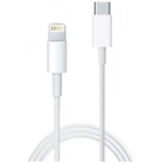 כבל TopX USB Type C to Lightning - עד 20W, אורך 1m, לבן