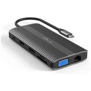 ת. עגינה Blueendless HP1201 Type C to DP/HDMI+VGA, ללא ספק
