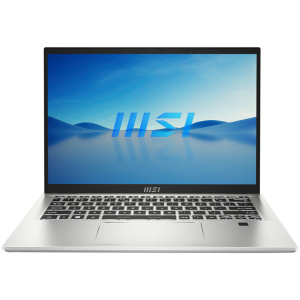 MSI Prestige 14 H B12UCX-629US Core™ i5-12450H 512GB SSD 16GB 14" (1920x1200) WIN11 Pro NVIDIA RTX 2050 4090MB URBAN SILVER Backlit Keyboard