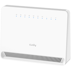 CUDY 4G LTE Cat 12 AX3000 Gigabit Wi-Fi 6 Router with Voice