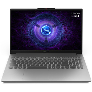 Lenovo LOQ 15IAX9E GAMING Core™ i7-12650HX 512GB SSD 16GB 15.6" (1920x1080) 144Hz IPS WIN11 NVIDIA® RTX 4050 6144MB LUNA GREY Backlit Keyboard