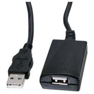 כבל מאריך אקטיבי TopX USB2.0 15M Active Extender