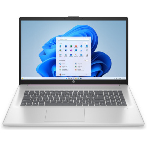 HP 17-CN3123 Intel® N200 256GB SSD 8GB 17.3" (1600x900) WIN11 WINTER LAVENDAR Backlit Keyboard FP Reader