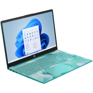 HP 15-FC0705DS AMD Ryzen™ 5 7530U1TB SSD 16GB 15.6" (1366x768) TOUCHSCREEN WIN11 AQUAMARINE SKY Backlit Keyboard 0.7" thin, 4.01 lbs.