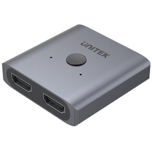 מפצל די כיווני Unitek HDMI 2 To 1 Bi-Directional 4K@60Hz