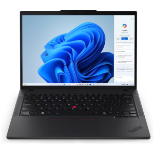Lenovo ThinkPad T14 Gen 5 Core™ Ultra 5 125U 512GB SSD 16GB 14" WUXGA (1920x1200) IPS WIN11 Pro IR Webcam ECLIPSE BLACK Backlit Keyboard FP Reader