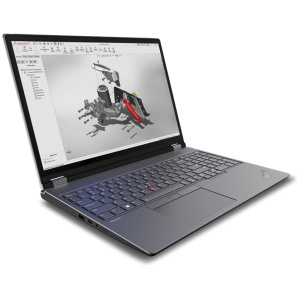 Lenovo ThinkPad P16 Gen 2 MOBILE WORKSTATION Core™ i7-13700HX 1TB SSD 32GB 16" (2560x1600) 165Hz WIN11 Pro NVIDIA® RTX 4000 12288MB STORM GREY Backlit Keyboard FP Reader