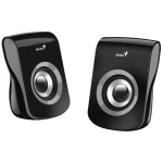 רמקולים Genius SP-Q180 2.0 Multimedia USB Speaker פס אפור