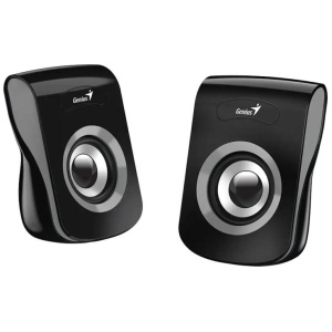 רמקולים Genius SP-Q180 2.0 Multimedia USB Speaker פס אפור