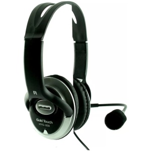 אוזניות קשת + מיקרופון GoldTouch HYG-850 USB