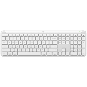 Logitech K950 Signature Slim Wireless Keyboard - Off White