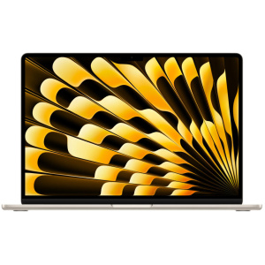 Apple MacBook Air 2025 M4 10-core CPU with 10-core GPU 512GB SSD 16GB 15.3" (2880x1864) Liquid Retina MacOS STARLIGHT Backlit Keyboard FP Reader