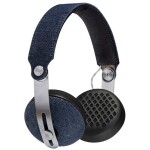 אוזניות קשת אלחוטיות בלוטות Marley Rise BT Headphones צבע ג'ינס