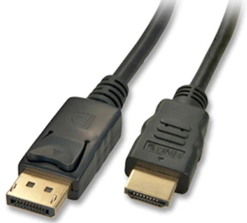 image כבל אקטיבי TopX DisplayPort to HDMI 4K@60Hz 1.8m (מחיבור DisplayPort במחשב לחיבור HDMI במסך) – תמונה 1