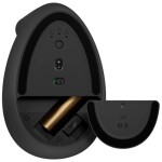 ⁦עכבר ליד שמאלית - Logitech Lift Left Verti 2.4Ghz/Bluetooth, צבע שחור⁩ – תמונה ⁦3⁩