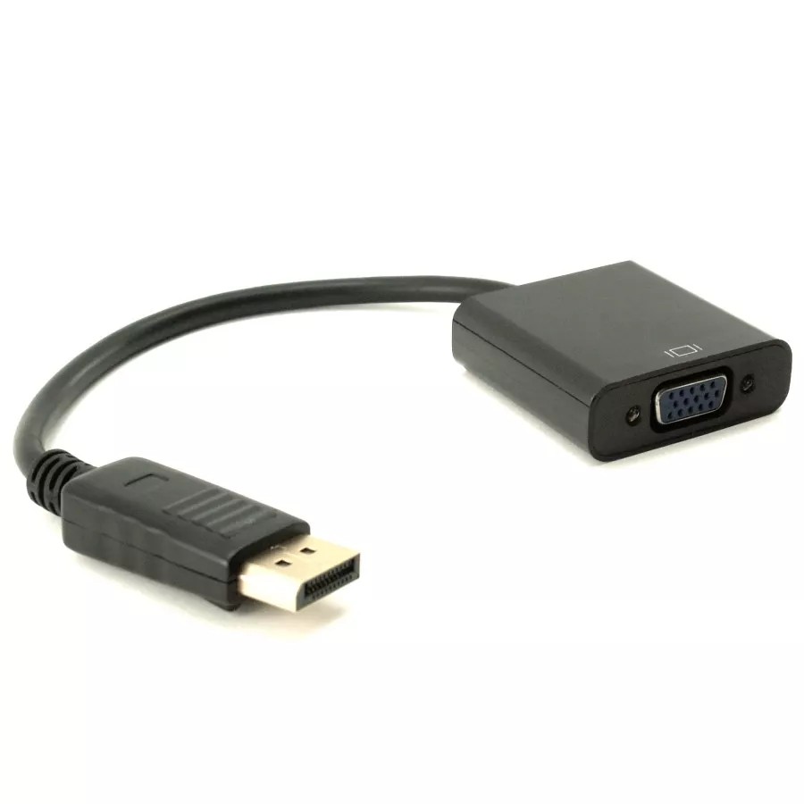 image מתאם קצר GoldTouch DisplayPort to VGA 1920*1200 @60Hz באורך 20 ס"מ – תמונה 1