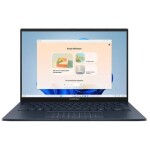 ⁦מחשב נייד עם מסך מגע Asus ZenBook UX3405CA-U7512 14" (1920x1200) OLED Touch Core™ Ultra 7 265H 16GB  512GB SSD Windows 11 Home JASPER GRAY Backlit Keyboard⁩ – תמונה ⁦2⁩