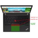 ⁦מחשב נייד Lenovo ThinkPad T490s 14" i5-8th 16GB 256GB NVMe Windows 11 Pro - ללא Track Point⁩ – תמונה ⁦2⁩